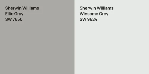 SW 7650 Ellie Gray vs SW 9624 Winsome Grey