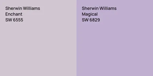 SW 6555 Enchant vs SW 6829 Magical