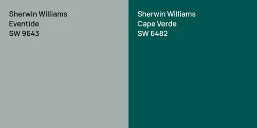 SW 9643 Eventide vs SW 6482 Cape Verde