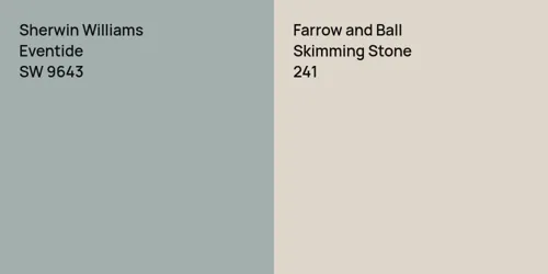 SW 9643 Eventide vs 241 Skimming Stone