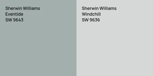 SW 9643 Eventide vs SW 9636 Windchill