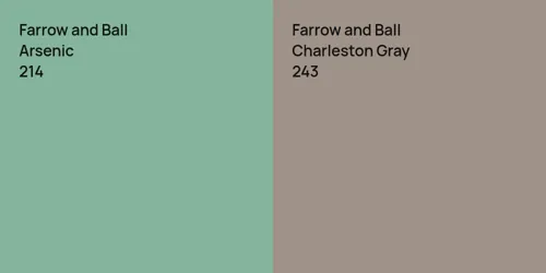 214 Arsenic vs 243 Charleston Gray