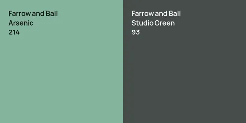 214 Arsenic vs 93 Studio Green