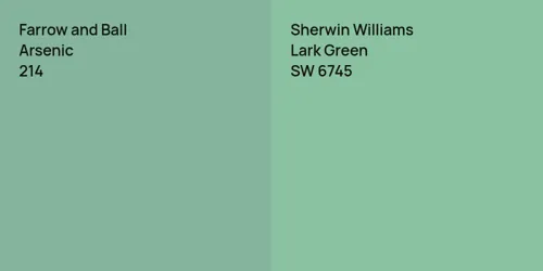 214 Arsenic vs SW 6745 Lark Green