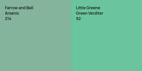 214 Arsenic vs 92 Green Verditer