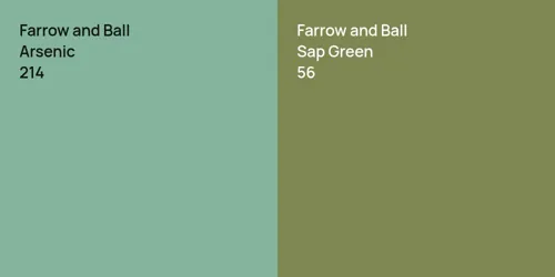 214 Arsenic vs 56 Sap Green