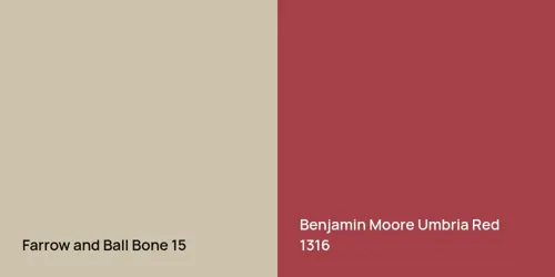 15 Bone vs 1316 Umbria Red