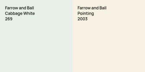 269 Cabbage White vs 2003 Pointing