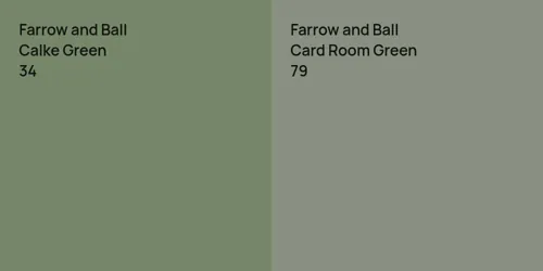 34 Calke Green vs 79 Card Room Green