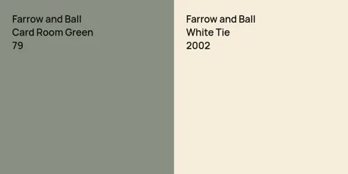 79 Card Room Green vs 2002 White Tie