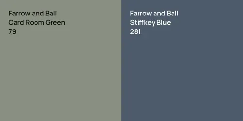 79 Card Room Green vs 281 Stiffkey Blue