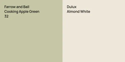 32 Cooking Apple Green vs null Almond White