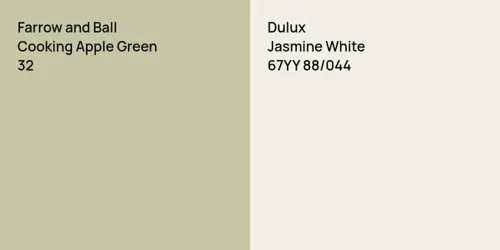 32 Cooking Apple Green vs 67YY 88/044 Jasmine White