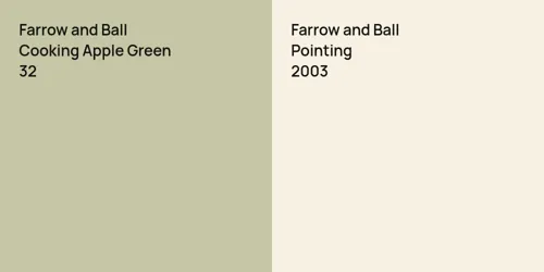 32 Cooking Apple Green vs 2003 Pointing