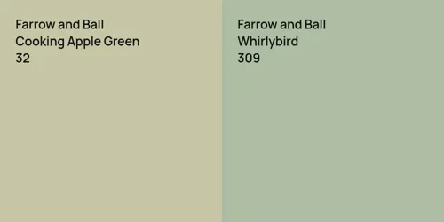 32 Cooking Apple Green vs 309 Whirlybird