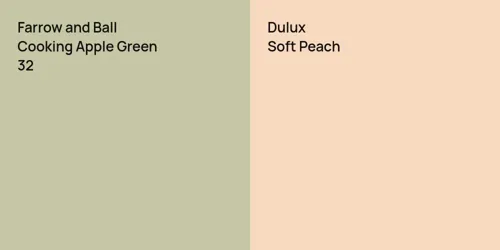 32 Cooking Apple Green vs null Soft Peach