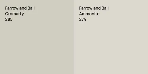 285 Cromarty vs 274 Ammonite