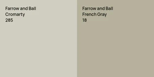 285 Cromarty vs 18 French Gray