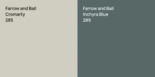 285 Cromarty vs 289 Inchyra Blue