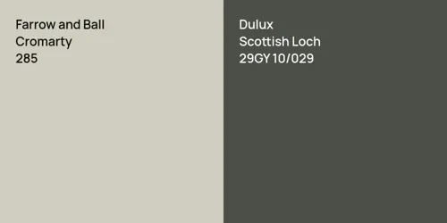 285 Cromarty vs 29GY 10/029 Scottish Loch