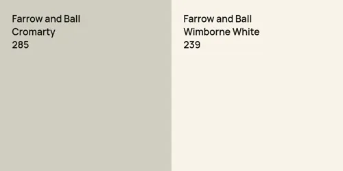 285 Cromarty vs 239 Wimborne White