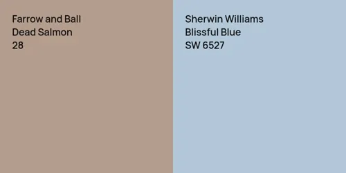 28 Dead Salmon vs SW 6527 Blissful Blue