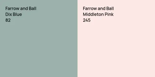 82 Dix Blue vs 245 Middleton Pink