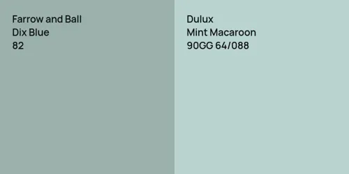 82 Dix Blue vs 90GG 64/088 Mint Macaroon