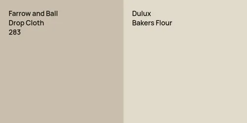 283 Drop Cloth vs null Bakers Flour