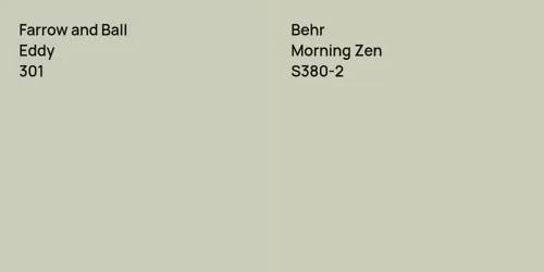 301 Eddy vs S380-2 Morning Zen