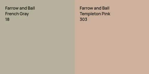 18 French Gray vs 303 Templeton Pink