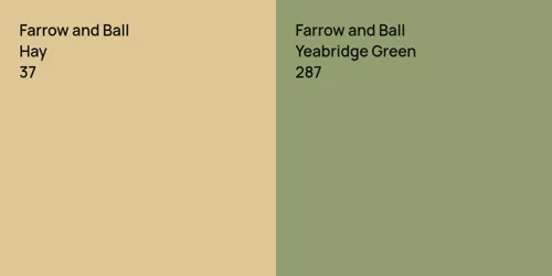 37 Hay vs 287 Yeabridge Green