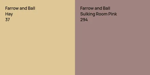 37 Hay vs 294 Sulking Room Pink