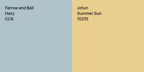 CC6 Hazy vs 10235 Summer Sun