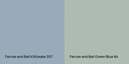 307 Kittiwake vs 84 Green Blue