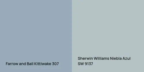 307 Kittiwake vs SW 9137 Niebla Azul