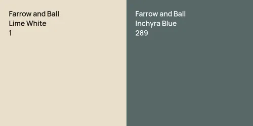 1 Lime White vs 289 Inchyra Blue