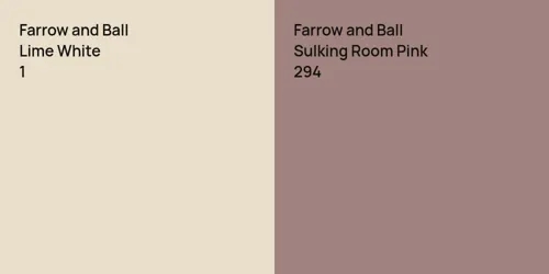 1 Lime White vs 294 Sulking Room Pink