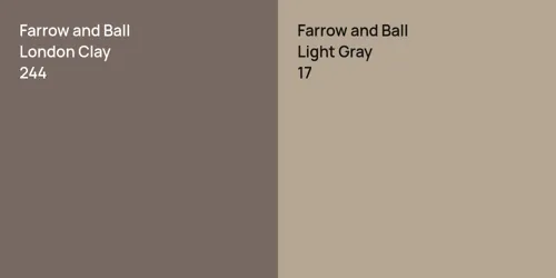 244 London Clay vs 17 Light Gray