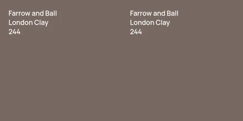 244 London Clay vs 244 London Clay