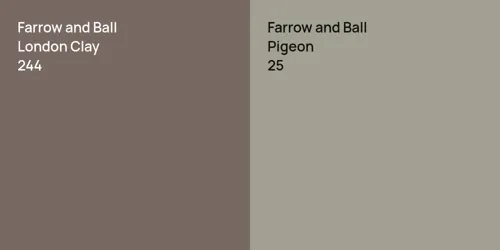 244 London Clay vs 25 Pigeon