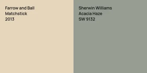 2013 Matchstick vs SW 9132 Acacia Haze