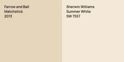 2013 Matchstick vs SW 7557 Summer White