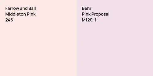 245 Middleton Pink vs M120-1 Pink Proposal