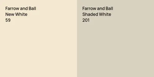 59 New White vs 201 Shaded White