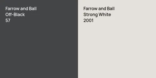 57 Off-Black vs 2001 Strong White