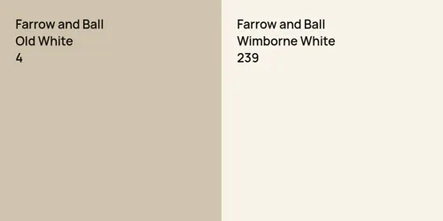 4 Old White vs 239 Wimborne White