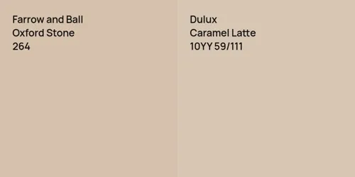 264 Oxford Stone vs 10YY 59/111 Caramel Latte