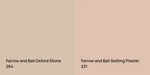 264 Oxford Stone vs 231 Setting Plaster