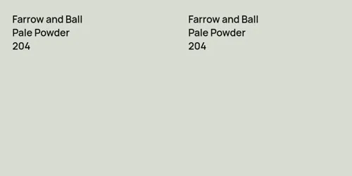 204 Pale Powder vs 204 Pale Powder